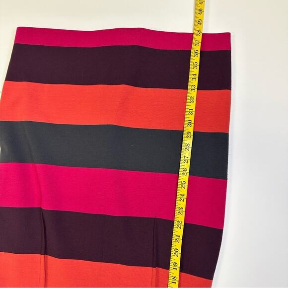 Calvin Klein Multicolored Striped Midi Dress - Size 12 - Picture 11 of 11